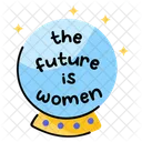 Women Future  Icon