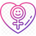 Women Females Heart Icon