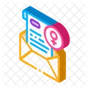 Women Letter  Icon