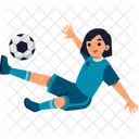 Soccer Player Football Icon