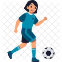 Soccer Player Football Icon