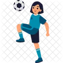 Soccer Player Football Icon