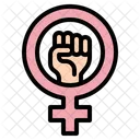 Women Power  Icon