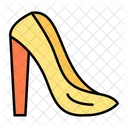 High Heel Heel Shoes Footwear Icon