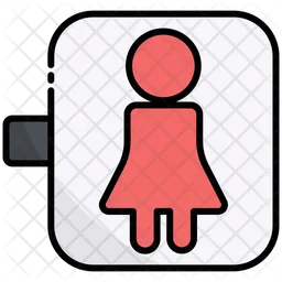 Women Toilet  Icon