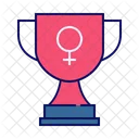 Woman Achievement  Icon