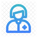 Women Profession And Jobs Simple Icon