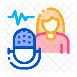 Women Voice Testing  Icon