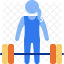 Women Weightlifting Woman Barbell Icon