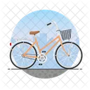 Womens Bicycle  Icon