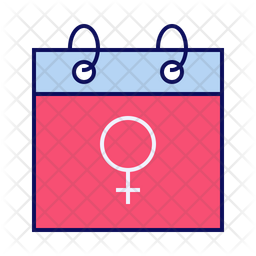 women day icon of colored outline style available in svg png eps ai icon fonts iconscout