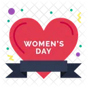 Womens Day Women Love Women Day Icon