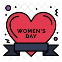 Womens Day Women Love Women Day Icon