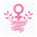 Happy March 8 Icon