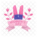 Happy March 8 Icon