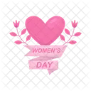 Happy March 8 Icon