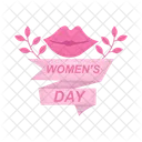 Happy March 8 Icon