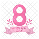 Happy March 8 Icon
