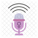 Women's Voice  Icon