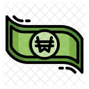Won South Korea Currency Icon