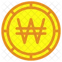 Won Currency Korean Currency Icon