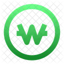 Won Coin Icon