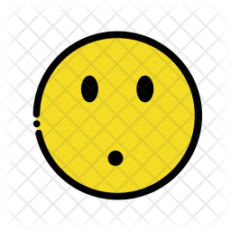 Wonder emoji Emoji Icon - Download in Colored Outline Style