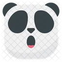 Wondering Panda Emoji Icon
