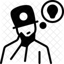 Wondering Ponder Think About Icon