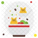 Wonton Dumpling Asian Cuisine Icon