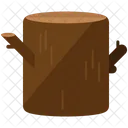 Stump Wood Tree Icon