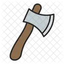 Axe Wood Cutting Woodcutter Icon