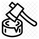 Axe Wood Axe Hatchet Icon