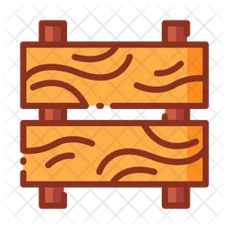 Wood Barrier  Icon