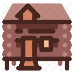 Wood cabin  Icon
