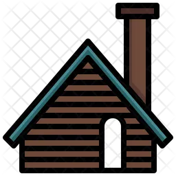 Wood Cabin  Icon