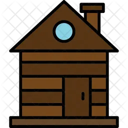 Wood Cabin  Icon
