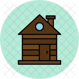 Wood Cabin  Icon