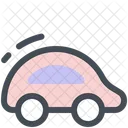 Wood Car Toy Christmas Icon