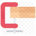 Wood Clamp Clamp Wood Icon