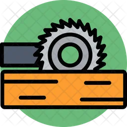 Wood cutter  Icon