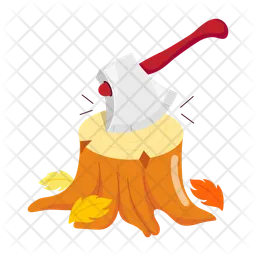 Wood Cutting  Icon