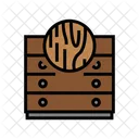 Wood Drawer  Icon