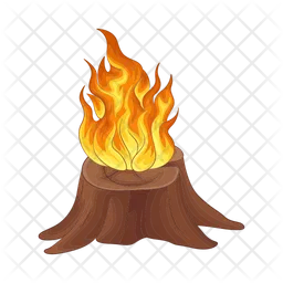 Wood fire  Icon