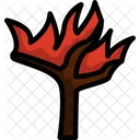 Wood Fire Forest Fire Forest Icon