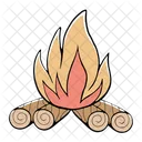Wood Fire  Icon