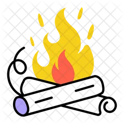 Wood Fire  Icon