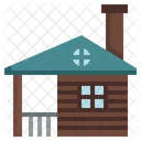 Wood House Cabin Wood Cabin Icon