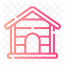 Wood House Cabin Wooden House Icon