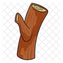 Wood Branch Log Icon
